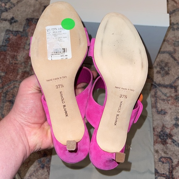 ❗️$845 MANOLO GABLE 81 HEELS NEW ❗️ - Picture 6 of 6